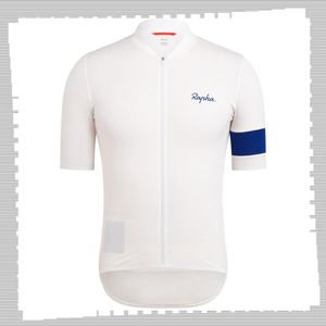 Pro Team Rapha Cycling Jersey Mens Summer Quick Dry Sports Uniform Mountain Bike Shirts Road Cykel Toppar Racingkläder utomhus 264S