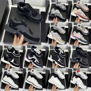 Scarpe da corsa di design Scarpe Sneakers Channel Donna Scarpe sportive stringate Scarpe da ginnastica casual Sneaker classica Donna City Asdf