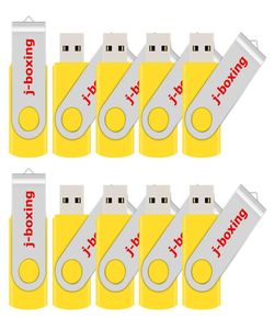 Toplu 10pcs 8GB USB Flash Sürücü Döner Başparmak Pendrives USB 20 8GB Bellek Çubukları Bilgisayar Dizüstü Bilgisayar için Başparmak Depolama 2431528