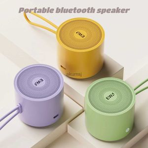 Bärbara högtalare Nya trådlösa Bluetooth -högtalare Portable Lanyard Mini Outdoor TWS Couplet Small Sound Box Gift Essential YQ240106