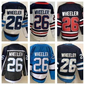 Maglie di hockey su ghiaccio Stitch Custom Connor Reverse Kyle Mark Scheifele Wheeler Blake Pierreluc DuBois Dustin Byfuglien Hellebuyck Hockey Stitch