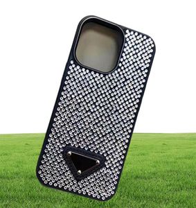 Luxo glitter casos de telefone para iphone 13 pro max i 14 11 14promax 13 14pro designer de moda bling espumante strass diamante jew3783222