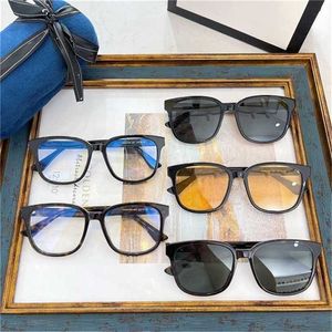 16% DI SCONTO Occhiali da sole Nuovi occhiali da sole gialli per famiglie di alta qualità con scatola grande da uomo Occhiali resistenti ai raggi UV che possono essere abbinati a montature per miopia da donna gg0637