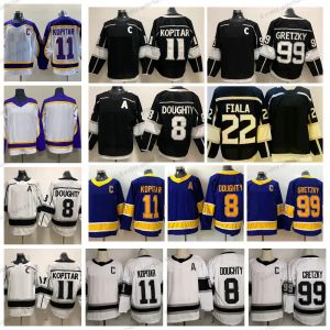 Kundenspezifische Männer Jugendfrauen Los''angeles''Kings''22023 Reverse Retro Purple 11 Anze Kopitar Hockey Trikots 8 Drew Doughty 22 Kevin Fiala 99