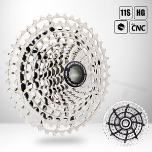 Spedao Mtb Bisiklet Kaset Çelik 11s 11-42T 11 Hız Bisiklet Freewheel Süper Işık CNC HG Freehub Volan Parçaları için 319g Yapıldı 240105