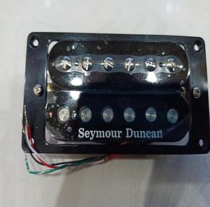 Seymour Duncan Black Sh1n Neck Humbuckerエレクトリックギターピックアップ4Cシールド1ピース2568987