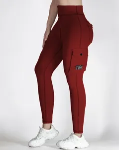 Pantaloni da donna con design tascabile per ragazze giovani e magre, attività, sport, yoga, leggings. Disponibile