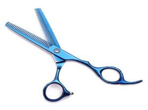 Ножницы для волос Парикмахерские филировочные ножницы с двойными боковыми зубьями Фиолетовый дракон 55 дюймов 6 дюймов Японская сталь Professional 2001 Hairdressin3373964