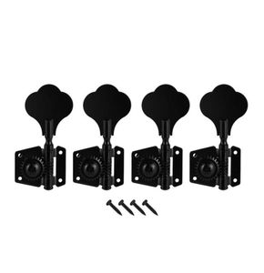 Bass Open Style Tuning Pegs Key Machine Heads Gitarrenzubehör für Fender JB Replacement Black1288374