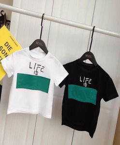 Summer fashion children Designers kids baby girl boy T shirt shirts Pure Cotton Quickdrying Can not afford the ball printing simp6878942