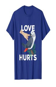 Love Burts African Grey Parrot Biting Funny Gift Tshirt0121257534