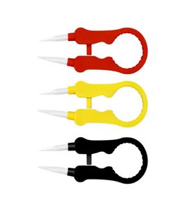 Ferramenta multifuncional Vaper Twizer Envoltório Coiler Ajuste Fio Spanner Ferramenta Pinça Cerâmica Isolada para DIY RDA Vapor Vape E ci4702964