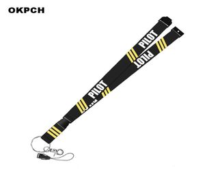 Fashion Pilot Lanyards for Keys Neck Strap for Card Badge Key Chain Lanyard Hang Rope KeyChain5540554