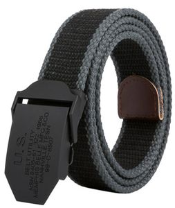 2017 männer Weben Leinwand Unisex gürtel herren taille gürtel Casual Cargo Gürtel Militärischen fans Automatische BuckleBelt Männlichen Feld Tactical3250761