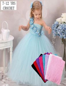 10x12 Zoll großes gehäkeltes Tutu-Schlauchoberteil, 12-Zoll-Mädchen-Pettiskirt-Tutu-Kleid-Tanktops, 10 Stück pro Los9817347