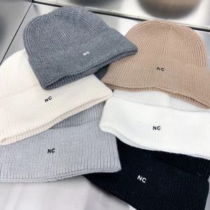 24SS Paris Heavy Made Man Women Women Cashmere Sticked Woolen Hat Beanie High Street Casual Skull Caps 0106