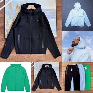 Nocta Tech Poleece Hoodies Hardigan Ceket Nocta Hoodie Tasarımcı Hoodie Erkek Kadın Külkü Uzun Kollu T-Shirt Sıradan Takip Ter Pantolon DWE2