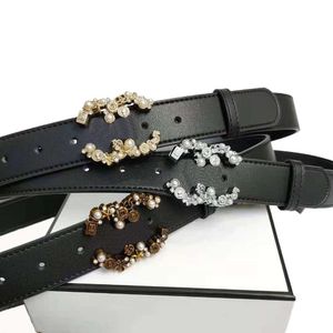 Designer Belt Women Famous Brand Letter Buckle Belt Lady Girl Classic Luxury Party Belts Real Leather Dress Pants Decoration Waistband Wholesale