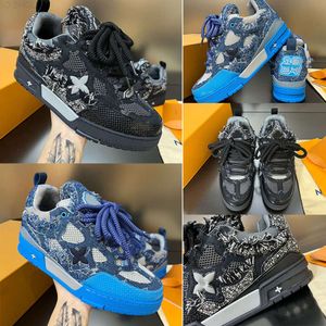 10A Designer bread shoes men Skate Sneakers unique With diamond leather made upper ventilate mesh bicolor model side incorporates Flower Casual 1854 Bread Shoes