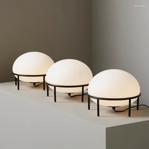 Masa lambaları Globe oyun ışıkları zürafa lambası deco cadılar bayramı mor tiffany sanat seramik kabak