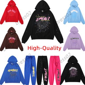 Designer Herren Spider Hoodie Langes Hosen Paar Style Casual Sweatshirt SP5der Lose Fashion Sports Jacke S2K Hoodies