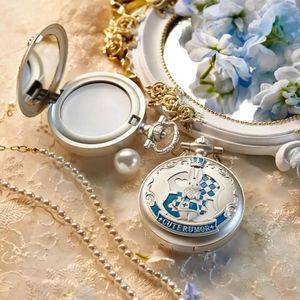 Cute Rumor Pocket Watch Solid Perfume Summer Long Lasting Fresh Fragrance Balm for Men and Women Portable Applicator 240106