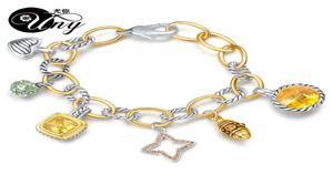 Uny armband kvinnor antika smyckekabel armband designer märke David inspirerade armband valentine039day julklapp armband4471399