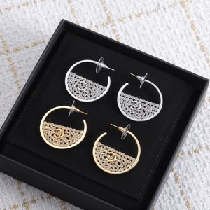Top Gold Diamond Earring Designer Earrings for Woman Letter Earrings Gift Fashion Jewelry