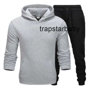 Tech Fleece Sweater Men Treino Conjunto de duas peças Terno de treinamento Calças esportivas com capuz Grande e alto Moletom confortável Primavera Outono Roupas masculinas