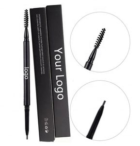 20pcs Private Label Eyebrow Tint Cosmetics Natural Long Lasting Custom Eyebrow Waterproof Black Brown Eyebrow Pencil Makeup 240106