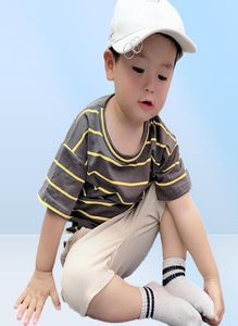 男の子のための男の子の服セット夏の綿の子供キッズボーイズ039トラックスーツ幼児ロパデベベヴァロン