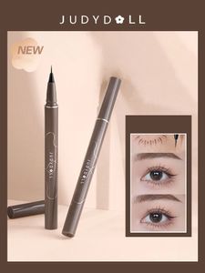 Judydoll Superfine Liquid Eyeliner Pencil 0.014mm Waterproof 24 Hours Long Lasting Eye Makeup Smooth Eye Liner Pen 240106