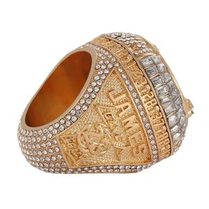 Trzy kamienne pierścienie 2023 Hurtowe mistrzostwa Lakers Top Jewelry Oficjalny pierścień rozmiar 11 dla fanów Prezenty Brak upadku DHH2T
