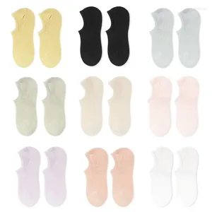 Women Socks Low Cut No Show Liner Breathable Mesh Non-Slip Invisible Boat