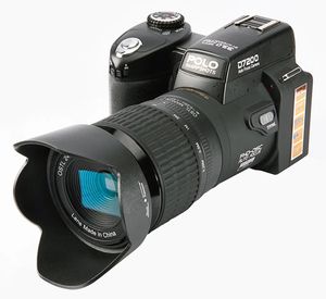 Câmera dslr com zoom óptico profissional 24x para pografia autofoco 3p três lentes 1080p hd filmadora de vídeo digital externa 240106