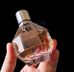 100ml perfumes femininos flor boom edp perfume fragrâncias açúcar bowknot para senhora eau de parfum fragrância incenso qualidade rápida delive3198985