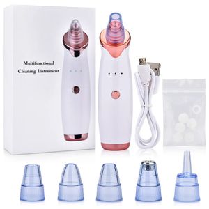 Microdermabrasion Blackhead Remover Vacuum Suction Face Pimple Acne Comedone ctor Pores Cleaner Skin Care Tools 240106