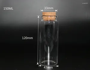 Бутылки 12 шт. 47 120 мм, стеклянные с пробкой, маленькие прозрачные мини-пустые флаконы, банки, контейнер, прозрачная еда, свадебный декор
