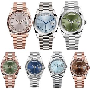 Sapphire Mens Relógios Caixas De Relógio De Luxo Designer À Prova D 'Água Moda Negócios Mecânico Relógio De Pulso Automático Para Homens Montre Luxe Relógio De Pulso Vintage Homem