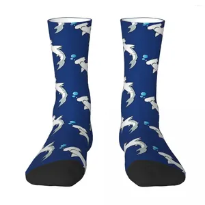 Herren Socken Alle Jahreszeiten Crew Strümpfe Hammerhead Harajuku Mode Hip Hop Lange Zubehör Für Männer Frauen Geschenke