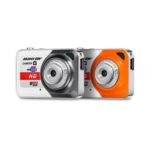 X6 Portable Ultra Mini Digital Camera High Denifition Support 32 GB TF Card Video för PC DV PO Recording 240106