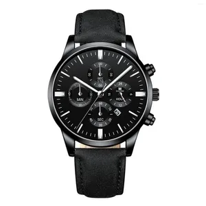 Wristwatches Men'S Fashion Bracelet Sleek Minimalist Ladies Quartz Watch Wrist Luxury Mens Elegant Man Atmosphere