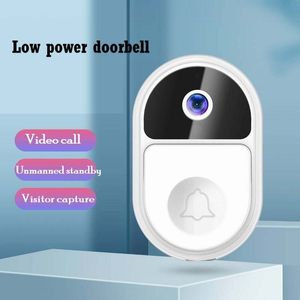 V8 Video Doorbell Home Electronic Peephole trådlös mobiltelefon Fjärrkamera natt Vision Anti-stöld smart säkerhet