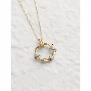 Pendant Necklaces Vine Necklace Romantic And Luxury For Life Of Love Designed A Small Group In Chinese Style Exquisite Clavicle Chain