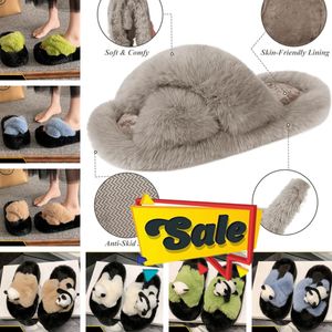 Pantofola a basso prezzo Sandali Designer Uomo Donna Lusso Lana Pelliccia invernale Soffice peloso Sandali caldi Accoglienti Pantofole in peluche per ragazza taglia 36-41