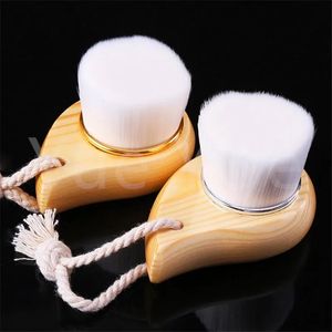 2pcsset Face Cleansing Brush Wash Pore Deep Cleaning Soft Fiber Mild Massager Skin Care Tool 40 240106