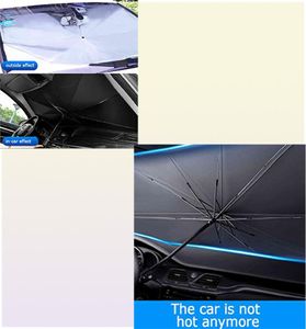 Foldable Car Windshield Sunshade Umbrella Auto Front Window Sun Shade Covers Heat Insulation UV Protection Parasol Accessories3056741