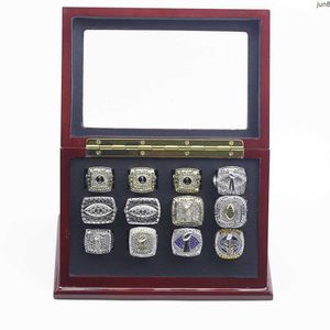 Banda de anéis 2011-222 Fantasy Football Ffl 12 Champions Ring Set 5bvk