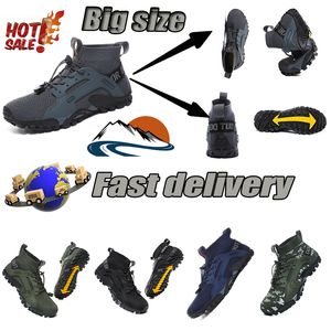 Hot Quality Mens Trail Running och Mountain Breattable vandring Trekking Trainers Arch Support Walking Water Resistant Shoes