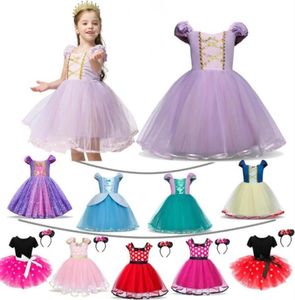 Easter Fancy Princess Dress 16 Years Mini Mouse Girls Dress Halloween Party Barn Dress Up Baby Kids Birthday Clothes326T4287643881257